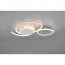 LED Plafondlamp - Plafondverlichting - Trion Jivino - 36W - Aanpasbare Kleur - Dimbaar - Rond - Mat Wit - Aluminium 12