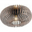 LED Plafondlamp - Plafondverlichting - Trion Johy - E27 Fitting - Rond - Industrieel Mat Koper Aluminium 2