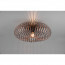 LED Plafondlamp - Plafondverlichting - Trion Johy - E27 Fitting - Rond - Industrieel - Mat Koper - Aluminium - 50cm 6