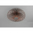LED Plafondlamp - Plafondverlichting - Trion Johy - E27 Fitting - Rond - Industrieel - Mat Koper - Aluminium - 50cm 9