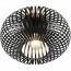 LED Plafondlamp - Plafondverlichting - Trion Johy - E27 Fitting - Rond - Industrieel - Mat Zwart - Aluminium - 30cm 2