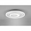 LED Plafondlamp - Plafondverlichting - Trion Kamaro - 40W - Dimbaar - Aanpasbare Kleur - Afstandsbediening - Rond - Mat Wit - Aluminium 12