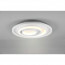 LED Plafondlamp - Plafondverlichting - Trion Kamaro - 40W - Dimbaar - Aanpasbare Kleur - Afstandsbediening - Rond - Mat Wit - Aluminium 15