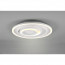 LED Plafondlamp - Plafondverlichting - Trion Kamaro - 40W - Dimbaar - Aanpasbare Kleur - Afstandsbediening - Rond - Mat Wit - Aluminium 16
