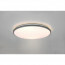 LED Plafondlamp - Plafondverlichting - Trion Lombis - 34W - Warm Wit 3000K - Dimbaar - Rond - Mat Titaan - Kunststof 5