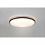 LED Plafondlamp - Plafondverlichting - Trion Lombis - 34W - Warm Wit 3000K - Dimbaar - Rond - Mat Zwart - Kunststof 5
