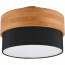 LED Plafondlamp - Plafondverlichting - Trion Sella - E14 Fitting - 2-lichts - Rond - Mat Nikkel/Zwart - Aluminium 3