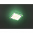 LED Plafondlamp - Plafondverlichting - Trion Slodan - 20W - Aanpasbare Kleur - Vierkant - Mat Wit - Kunststof 8