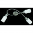 LED Plafondlamp - Plafondverlichting - Trion Smast - E14 Fitting - 3-lichts - Rechthoek - Mat Nikkel - Aluminium 3