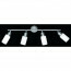 LED Plafondlamp - Plafondverlichting - Trion Smast - E14 Fitting - 4-lichts - Rechthoek - Mat Nikkel - Aluminium 3