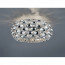 LED Plafondlamp - Plafondverlichting - Trion Spon - E14 Fitting - Rond - Mat Chroom - Aluminium 2