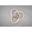 LED Plafondlamp - Plafondverlichting - Trion Yarino - 58W - Aanpasbare Kleur - Dimbaar - Rond - Mat Nikkel - Aluminium 12