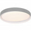 LED Plafondlamp - Plafondverlichting - Trion Zati - 24W - Aanpasbare Kleur - Rond - Mat Grijs - Kunststof 2