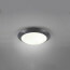 LED Plafondlamp - Trion Camiro - Opbouw Rond - Waterdicht IP54 - E27 Fitting - 2-lichts - Mat Zwart - Kunststof 3
