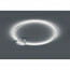 LED Plafondlamp - Trion Daron - 45W - Warm Wit 3000K - Dimbaar - Rond - Mat Chroom - Kunststof 6