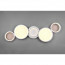 LED Plafondlamp - Trion Drino - 46W - Aanpasbare Kleur - Dimbaar - Rond - Mat Titaan - Aluminium 11
