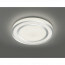 LED Plafondlamp - Trion Noruno - 45W - Aanpasbare Kleur - Dimbaar - Afstandsbediening - Sterlicht - Rond - Mat Chroom - Kunststof 6