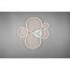 LED Plafondlamp - Trion Rondy - 49W - Warm Wit 3000K - Dimbaar - Rond - Mat Zilver - Aluminium 5
