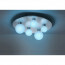 LED Plafondlamp WiZ - Trion Dulpio - 15W - Aanpasbare Kleur - Dimbaar - Afstandsbediening - Rond - Mat Nikkel - Aluminium 6
