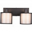LED Plafondspot - Plafondverlichting - Trion Bidon - E14 Fitting - 2-lichts - Rechthoek - Mat Zwart - Aluminium 2