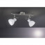 LED Plafondspot - Plafondverlichting - Trion Ginola - E14 Fitting - 2-lichts - Rond - Mat Nikkel - Aluminium 2