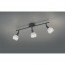 LED Plafondspot - Trion Brista - E14 Fitting - 3-lichts - Rond - Mat Zwart - Aluminium 2