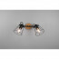 LED Plafondspot - Trion Jamina - E27 Fitting - 2-lichts - Rond - Mat Zwart - Aluminium 6