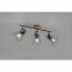 LED Plafondspot - Trion Jamina - E27 Fitting - 3-lichts - Rond - Mat Zwart - Aluminium 5