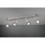 LED Plafondspot - Trion Korli - E27 Fitting - 4-lichts - Rond - Mat Nikkel - Aluminium 4