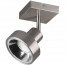 LED Plafondspot - Trion Leonida - GU10 Fitting - 1-lichts - Vierkant - Mat Nikkel - Aluminium 2
