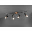 LED Plafondspot - Trion Madrid - E27 Fitting - 4-lichts - Rond - Mat Zilver - Aluminium 3