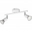 LED Plafondspot - Trion Pamo - GU10 Fitting - 2-lichts - Rond - Mat Wit - Aluminium 2