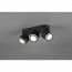 LED Plafondspot - Trion Tarus - 12W - Warm Wit 3000K - 3-lichts - Rond - Mat Zwart - Aluminium 7
