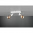 LED Plafondspot - Trion Zuncka - E27 Fitting - 2-lichts - Rechthoek - Mat Wit - Aluminium 4