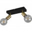 LED Plafondspot - Trion Zuncka - E27 Fitting - 2-lichts - Rechthoek - Mat Zwart/Goud - Aluminium 2