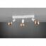 LED Plafondspot - Trion Zuncka - E27 Fitting - 3-lichts - Rechthoek - Mat Wit - Aluminium 4