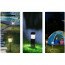 LED Priklamp met Zonne-energie - Aigi Bolia - 0.08W - RGB - Mat Zilver - Kunststof 8