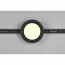 LED Railverlichting - Plafondlamp - Plafondverlichting - Trion Dual Camy - 2 Fase - 9W - Warm Wit 3000K - Dimbaar - Rond - Mat Zwart - Kunststof 9
