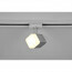 LED Railverlichting - Track Spot - Trion Dual Ribon - 2 Fase - 3.5W - Warm Wit 3000K - Dimbaar - Rechthoek - Mat Nikkel - Aluminium 11