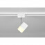 LED Railverlichting - Track Spot - Trion Dual Ribon - 2 Fase - 3.5W - Warm Wit 3000K - Dimbaar - Rechthoek - Mat Wit - Aluminium 10