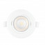 LED Spot - Inbouwspot - Aigi Lola - 7W - Natuurlijk Wit 4000K - Rond - Mat Wit - Aluminium 5