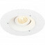LED Spot Set - Pragmi Nivas Pro - GU10 Fitting - Inbouw Rond - Mat Wit - 4W - Warm Wit 3000K - Trimless - Kantelbaar - Ø150mm 7