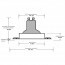 LED Spot Set - Pragmi Nivas Pro - GU10 Fitting - Inbouw Rond - Mat Wit - 4W - Warm Wit 3000K - Trimless - Kantelbaar - Ø150mm 8