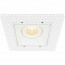 LED Spot Set - Pragmi Nivas Pro - GU10 Fitting - Inbouw Vierkant - Mat Wit - 4W - Warm Wit 3000K - Trimless - Kantelbaar - 150mm 7