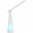 LED Tafellamp - Aigi Rainbon - 7W - USB Oplaadfunctie - RGB - Natuurlijk Wit 4000K - Dimbaar - Mat Wit 2