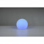 LED Tafellamp met Zonne-energie - Trion Mallo - Dag en Nacht Sensor - 5W - Warm Wit 3000K - RGBW - Spatwaterdicht IP44 - Rond - Mat Wit - Kunststof 11