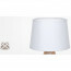 LED Tafellamp - Tafelverlichting - Aigi Linmo - E14 Fitting - Rond - Mat Bruin - Kunststof 4