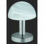 LED Tafellamp - Tafelverlichting - Trion Funki - E14 Fitting - Rond - Mat Wit - Aluminium 3
