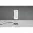LED Tafellamp - Tafelverlichting - Trion Jordy - E27 Fitting - Rond - Mat Nikkel - Aluminium 5
