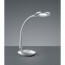 LED Tafellamp - Tafelverlichting - Trion Kori - 3W - Warm Wit 3000K - Rond - Mat Titaan - Kunststof 2